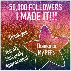 50,000 THANK YOU ALL FOR YOUR SUPPORT!!! 🦄🌈🦄
